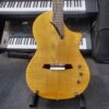 Katoh Hispania Thin Body A/E Guitar NATURAL w/Bag - Image 3